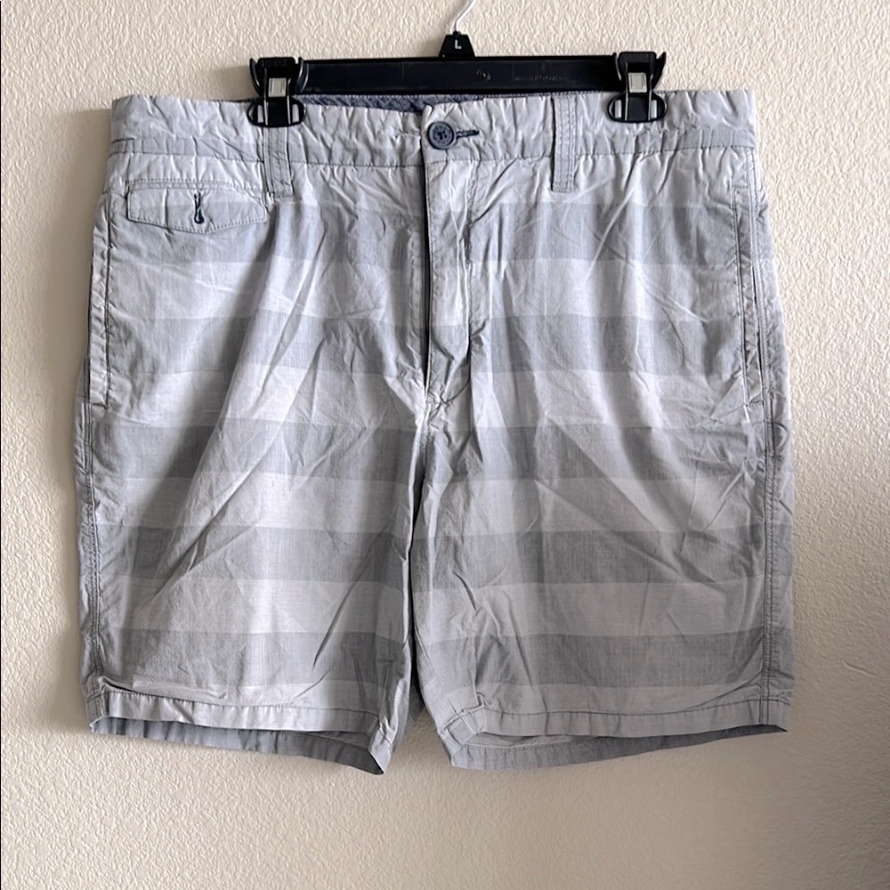 FREE w/ PURCHASE -‎ 100% Cotton Gray Striped Shorts